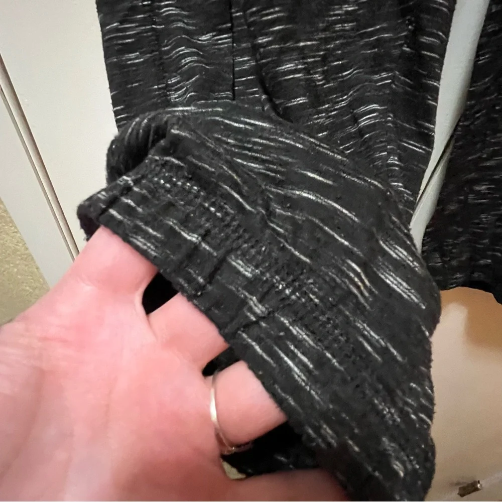 Arizona Cardinals Heathered Black Capri Jogger Pants